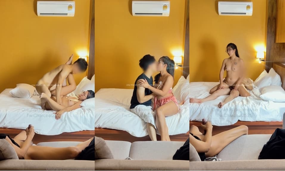 คลิปหลุด Mickeemouse น้องครีม Onlyfans ไปหาหนุ่มมาเย็ดหีที่ห้องให้ผัวดูเสียวๆโดนจับเล้าโลม ก่อนจับกระเด้าหีโชว์แบบไม่ยั้งร้องครางลั่น